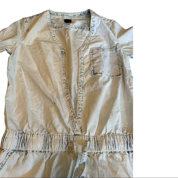 JOE'S Jeans The Drawstring Romper hickory stripe - Picture 7 of 15